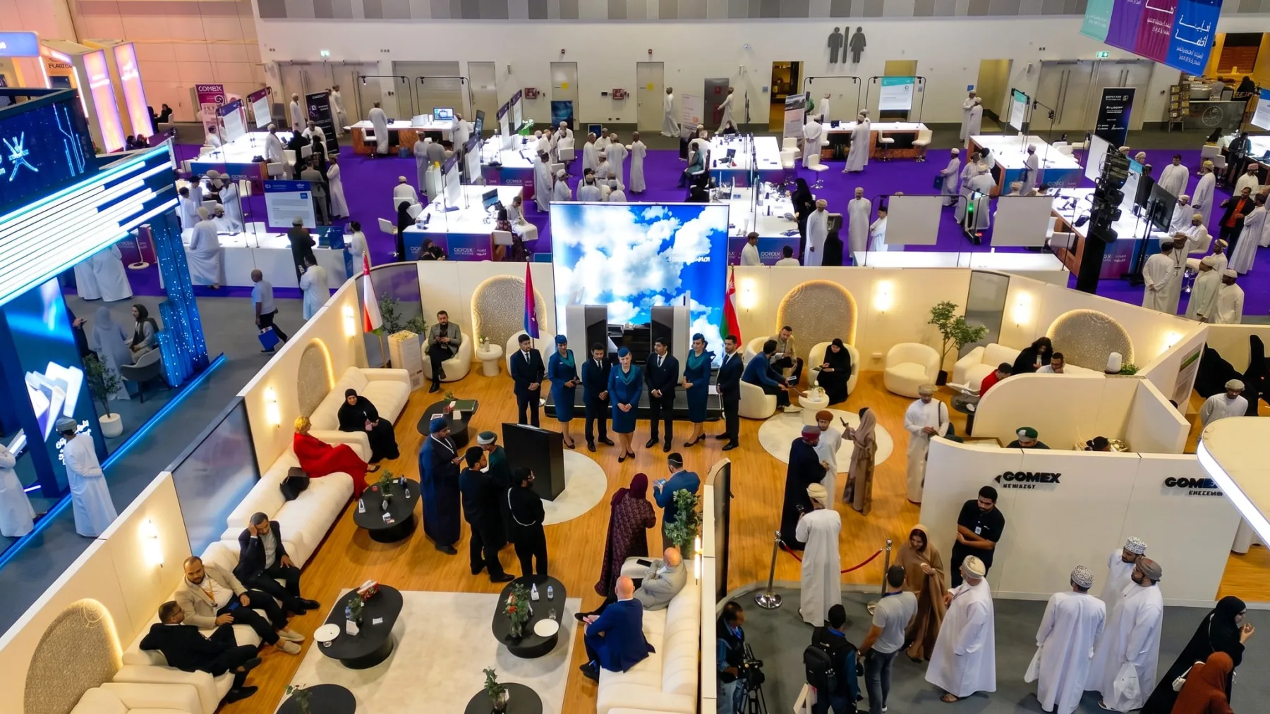 COMEX VIP Majlis lounge